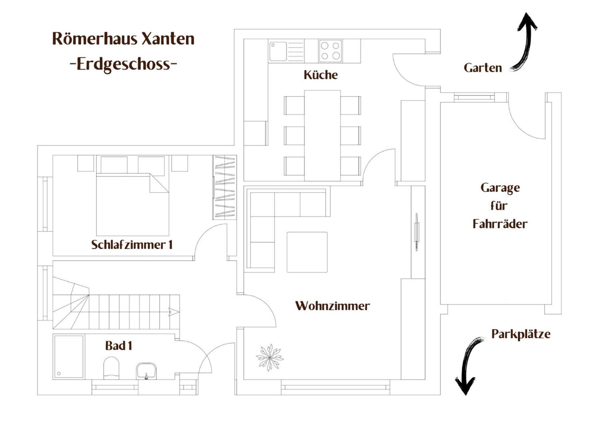 Roemerhaus Xanten Villa Exterior photo